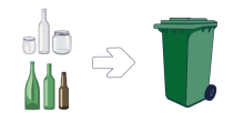 Vignette déchets en verre